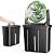 Ausic Portable Misting Fan - 9L Bucket, 10-inch Outdoor Fans for Patios/Camping, 20000mAh USB Rechargeable Battery Powered Floor Cooling Fan with 9L Water Tank, 3 Strong Winds, 3 Spray Mister