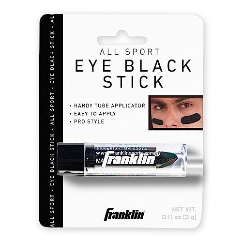 Franklin Sports Multi-Sport Eye Black Stick with Storage Cap