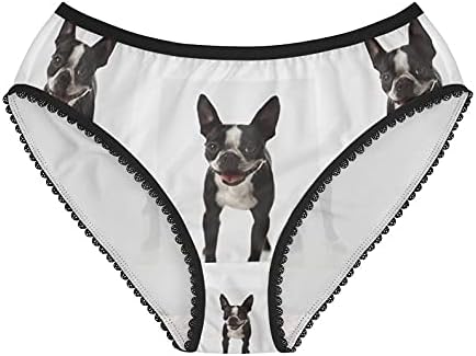 Boston Terrier Dog Panties, Boston Terrier Dog Underwear, Briefs, Cotton Briefs, Funny Underwear, Panties For Women