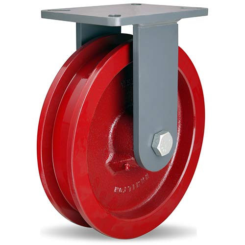 Hamilton (R-CH-FT92H) 9" Double Flange Rigid Caster