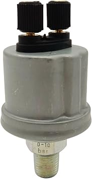 Engine Oil Pressure Sensor 1/4 NPT 0-10 Bar for VDO Generator