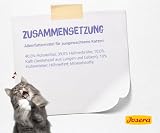 JOSERA Filet Huhn mit Kalb (16 x 70 g) | Adult | Premium Nassfutter für ausgewachsene Katzen | Huhn & Kalb mit 40% Hühnerfilet | getreidefrei | Katzenfutter nass im Frischebeutel | 16er Pack