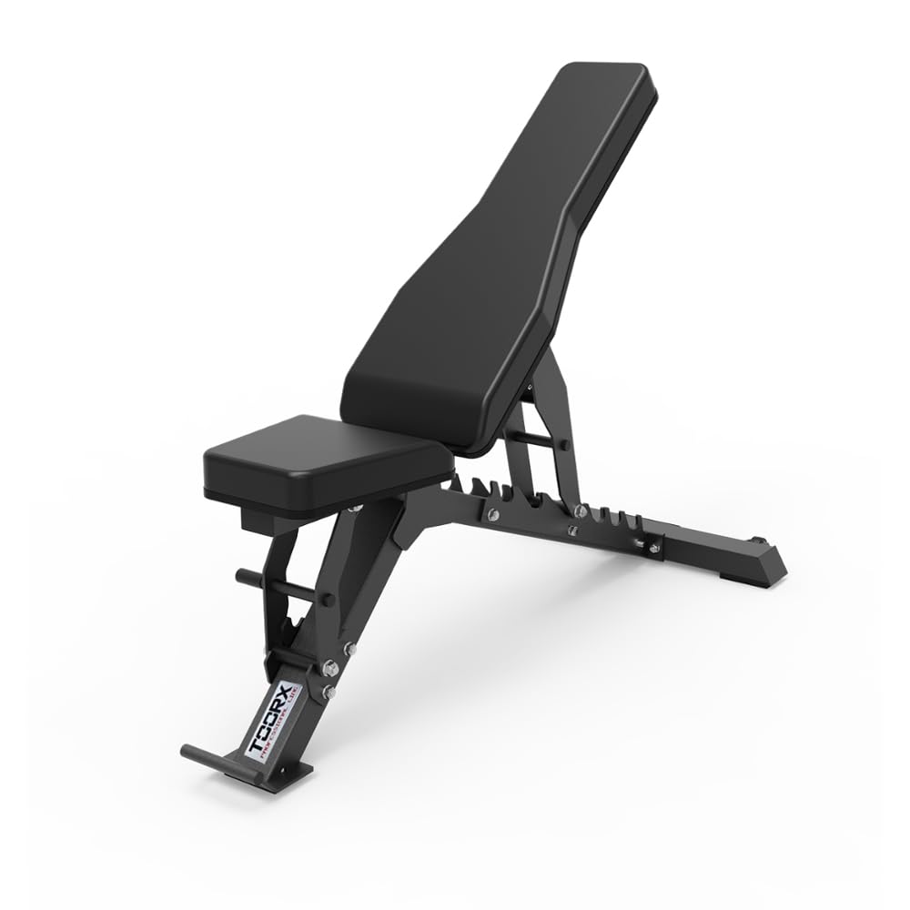 Toorx WBX-400 - Panca Regolabile. Piana, Inclinabile e Declinabile. Light Commercial Chrono Pro Line