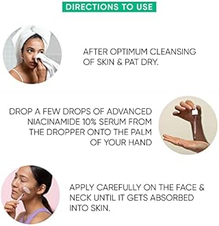 UrbanBotanics® 10% Niacinamide Face Serum for Acne, Acne Scars/Marks, Blemishes, Pigmentation & Oil Balancing with Zinc | Skin Clarifying Anti Acne Serum for Oily & Acne Prone Skin | 30ml