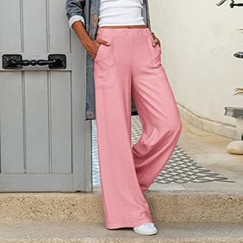 Pantalon cargo large délavé rose vif à poches | PrettyLittleThing FR