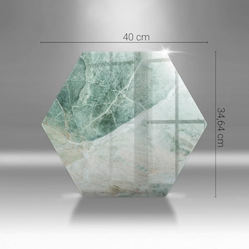 Protection Plaque Cuisson Verre Wallfluent Planche à Découper Induction Heptagonale Pierre - 7