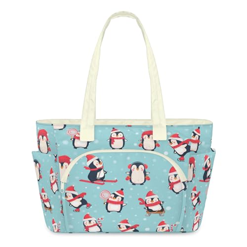 Sac à bandoulière pour voyage et travail : grand format matelassé pingouin parfait au quotidien