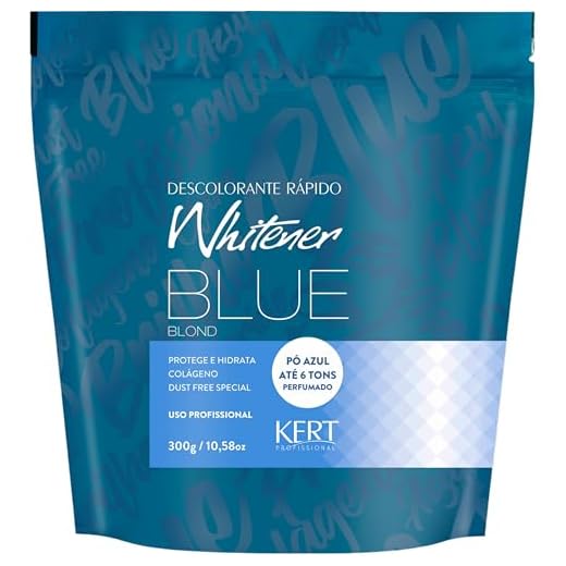 Descolorante Blue 4 Blond Dust Free (Pó Azul) 300G, Whitener