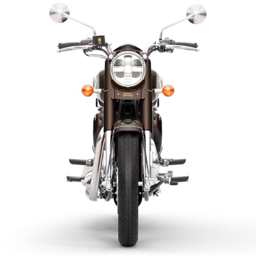 Image of Royal Enfield Classic 350 with Disc & Spoke Wheels Motorcycle (Medallion Bronze) Booking for Ex-Showroom Price