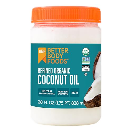 BetterBody Foods Organic Refined Coconut Oil