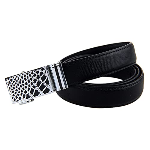 Ceinture motif écossais en cuir véritable pour un look chic quotidien