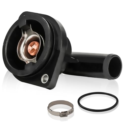 892864T06 Thermostat with Housing Kit 18-3633 18-3635 Compatible with Mercury Marine 65 75 80 90 100 115 150 HP Outboard Motors Replace for 8M0090819 892864A06