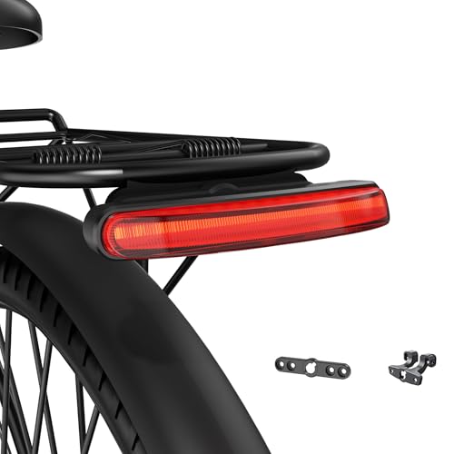 220 LM Rechargeable Bike Tail Light, IPX6 Waterproof Cycling 260°