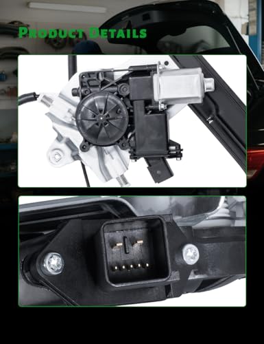 Image of Power Window Regulator with Motor Compatible with Chevrolet Cruze 2011-2015,Chevrole Cruze Limited 2016 Front Driver Side,7-pin,Replace # 748-974 95174196 95265271 95299706 94532757