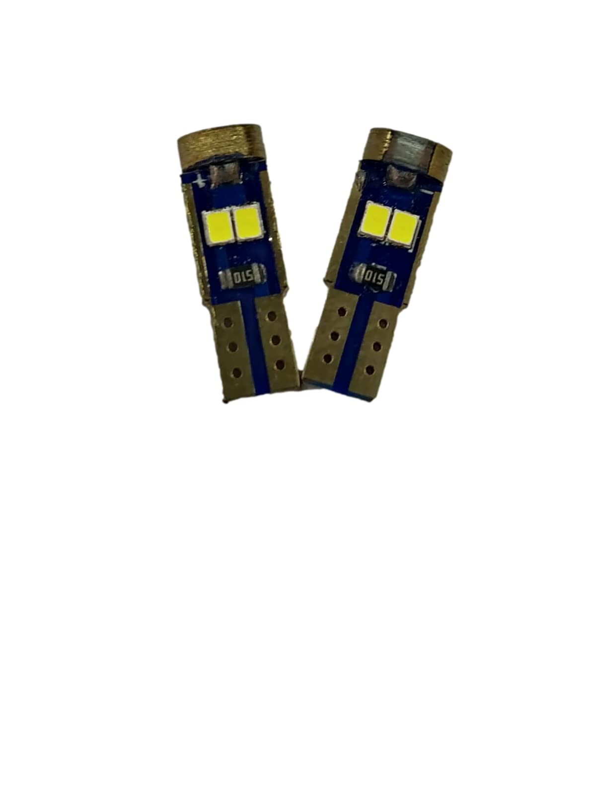 CLOUDSALE, Your Store, Your Place T5 LED Wedge Bulbs Canbus Error Free Extremely Bright White 3030 Chipsets for Auto Car LED Gauge Cluster Dashboard Light Lamp(White)