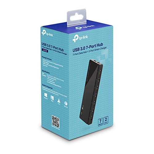 Hub USB 3.0 TP-Link de 7 puertos con carga inteligente 2.4A 5