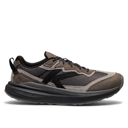 KEEN Men's WK500 Breathable Comfortable Supportive Walking Shoes, Steel Grey/Black, 11.5 by KEEN - Used condition - Image 2