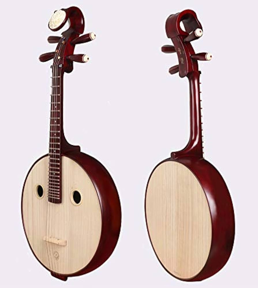 中国　中阮 Amazon.com: Quality Hardwood Zhong(中)阮,中國中阮Lute : 樂器