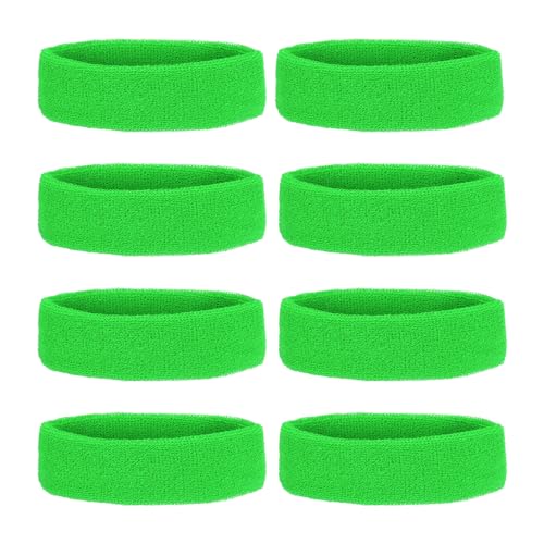 Bandeau en éponge PATIKIL vert fruit absorbant pour le tennis et le sport