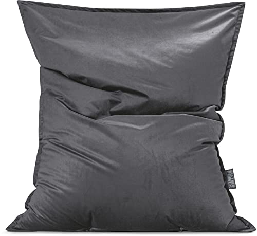Sitting Point Sitzsack Marla BigBag 130x170cm Samt anthrazit Sitting Point Sitzsack Marla BigBag 130x170cm Samt anthrazit