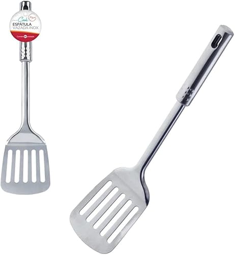 KIT Jogo 9 pç INOX Colher Concha Sorvete Massa Escumadeira Raladores Espátula Fouet MARAMASHOP