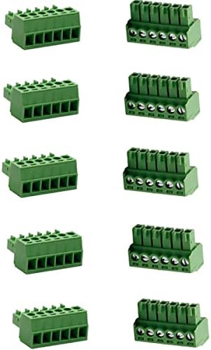 10 Stück PCB-Schraubklemme – 6-polig, 3,5 Mm Ras Produktbild-Vorschau 4