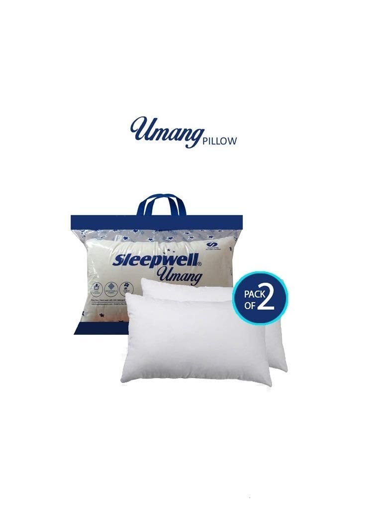 Sleepwell Fibre Pillow (White, XL) Pack of 2 Amazon.in Home & Kitchen