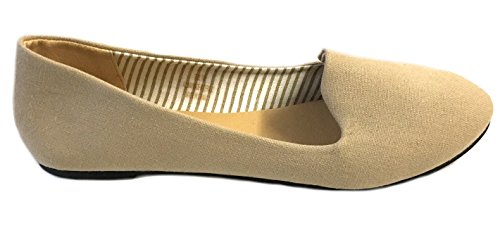 Image of Shoes 18 Womens Faux Suede Rhinestone Ballerina Ballet Flats Shoes