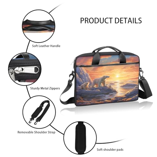 Maletín para laptop Slim 15 pulgadas unisex miniatura 4