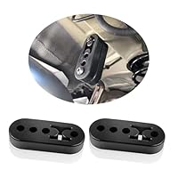 2PCS EPDM 4-Loch Auspuffgummi (Loch ID12mm),Verstellbarer Auspuffgummi Verstärkt zum Schutz der Auspuffanlage,Universal Auspuff Halter Isolator Car Gadgets Fit Auto LKW SUV (2PCS)