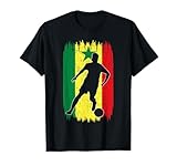 senegal, bandiera, silhouette, senegal, orgoglio sport, amante maglietta
