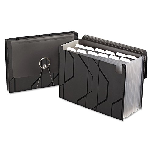 Couverture coulissante 13 poches Pendaflex trieur noir documents