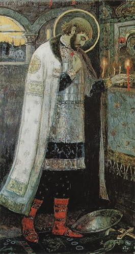 Tableau Alexandre Nevski par Nesterov poster d'art mural 60x90cm