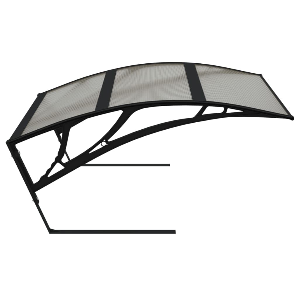 Mangloder Robot cortacésped Garaje Negro 80 x 101 x 46 cm PC Techo con soportes de metal, protección contra la intemperie para robot cortacésped, accesorio para robot cortacésped, jardín, patio