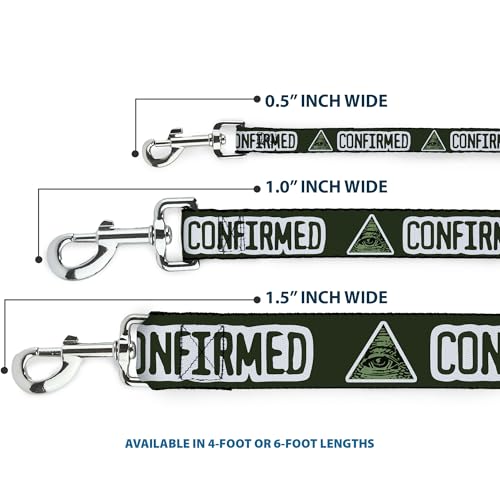 Pet Leash Illuminati Confirmés Résistante Traction Chien Verts 6'