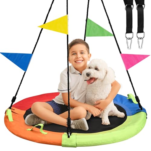 Tree Swing, Saucer Swing, 40 inch 900lbs Weight...