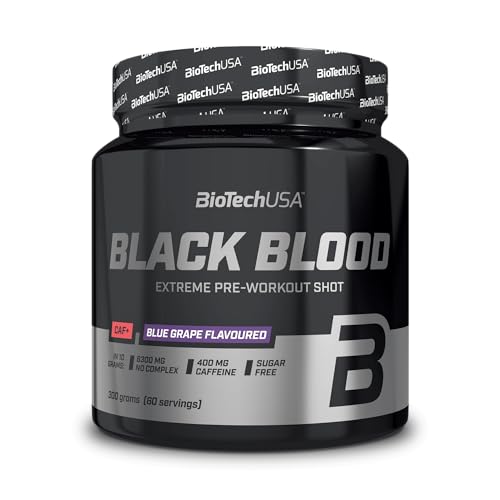 BioTechUSA Black Blood CAF+ Blue Grape pour booster vos entraînements du soir