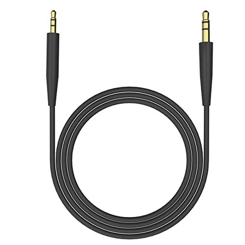 Cable Auxiliar de Repuesto con micrófono en línea y Control para Beats de Dr Dre Auriculares Solo/Studio/Pro/Detox/Wireless/Mixr/Executive/Pill Extension Cords