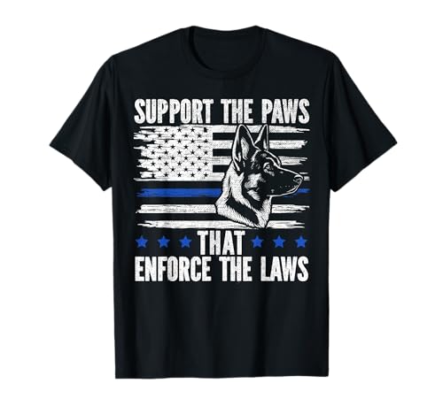 K9 Unit Law Enforcement Police Dog Handler Search And Rescue T-Shirt