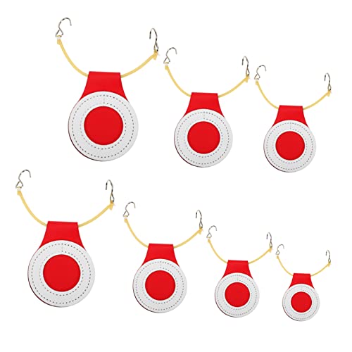 Totority 7pcs Set of Exercise Targets Super Fiber Multi-Purpose Shooting Targets Round Edges for Outdoor Practice