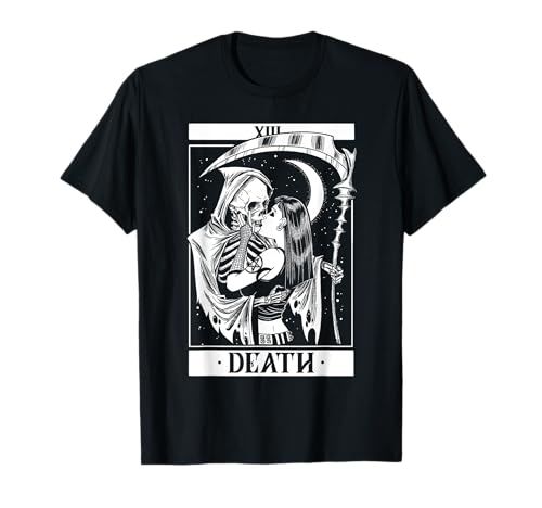 Blackcraft Vintage Death Tarot 13 Card Shirt The Reaper T-Shirt