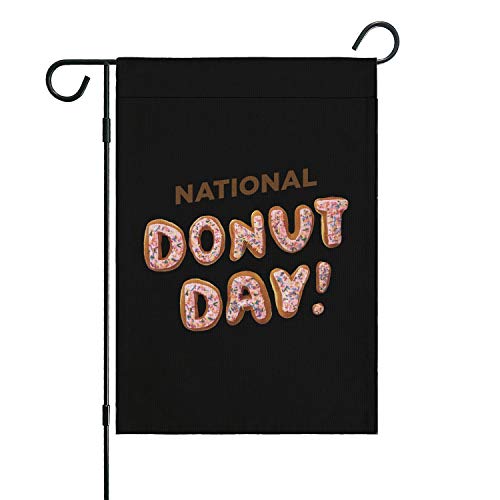 LUWI Garden Flag National Donut Day All Season Outdoor Decorative Yard Flags 12"x18"