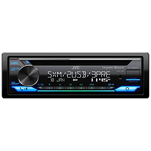 Jvc Kd-T925Bts Bluetooth Car Stereo Receiver With Usb Port – Lcd Display - Am/Fm Radio - Mp3 Player - Double Din – 13-Band Eq (Black) #TOP1