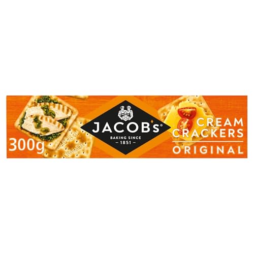 JACOBS Original Cream Crackers 300 g (Pack of 1)