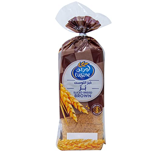 LUSINE Sliced Brown Bread 1pkt - 600 Grams