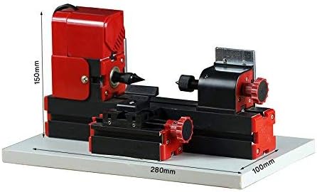 6 in 1 Kit DIY 24W Basic Mini Metal Lathe Kit 24W 20 000r/min Didactical Lathe Standardized Children Education Gift