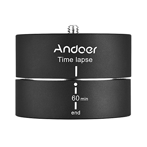 Andoer 360 Degrees Panning Rotating Time Lapse