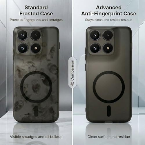 Image of amazon basics Luxury Paper Thin Case Cover for Moto Edge 60 Fusion 5G | Matte Finish | Compatible with magsafe | (Black, Moto Edge 60 Fusion 5G)