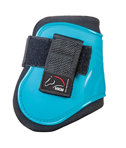 Foto von HKM 4er Set Pferdeausstattung aqua/schwarz One Size Vollblut/Warmblut