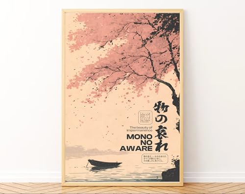 Image of Gamya Framed Japan Samurai Theme Motivational Quote Posters For Office, Living Room, Bedroom Wall Decor - Aesthetic Room Decor (13x19 Inches) (Japanese Philosophy)